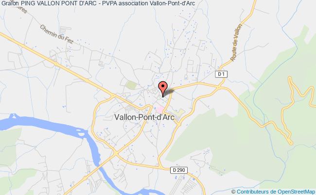 PING VALLON PONT D'ARC - PVPA