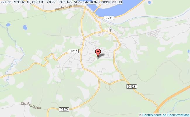 plan association Piperade, South  West  Pipers  Association Urt