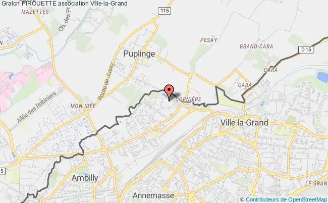 plan association Pirouette Ville-la-Grand