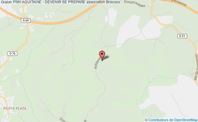 plan association Piwi Aquitaine - Devenir Se Prepare Briscous