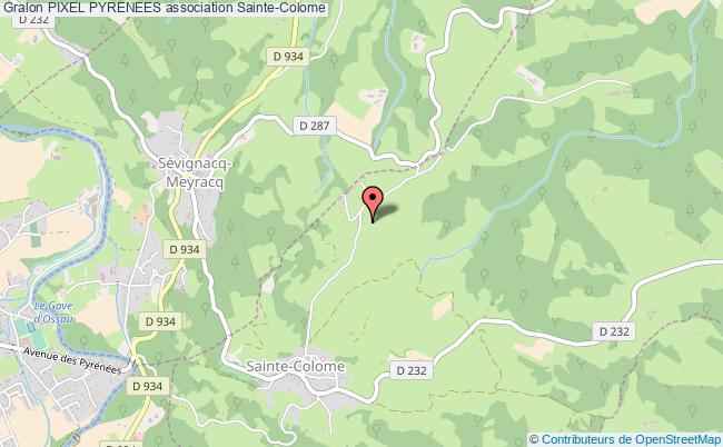 plan association Pixel Pyrenees Sainte-Colome