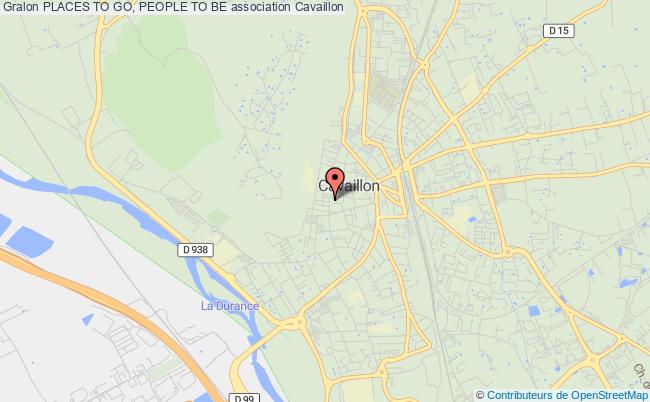 plan association Places To Go, People To Be Cavaillon