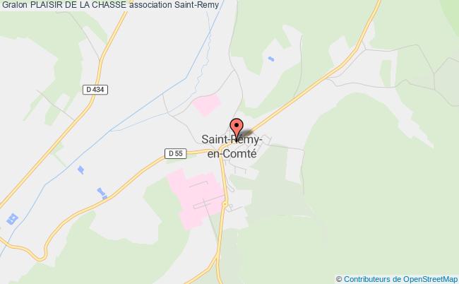 plan association Plaisir De La Chasse Saint-Remy-en-Comté