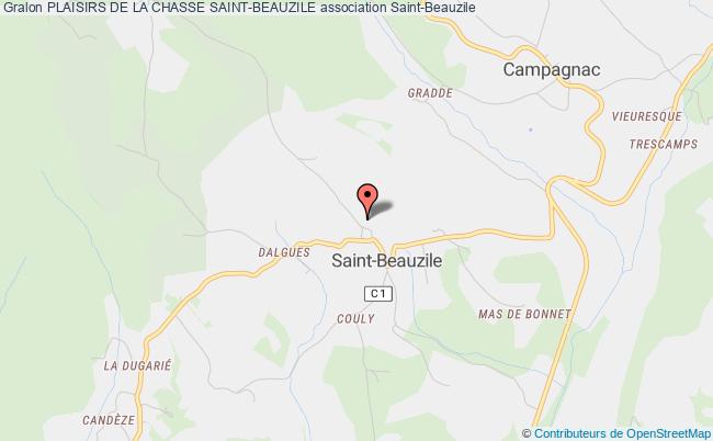 plan association Plaisirs De La Chasse Saint-beauzile Saint-Beauzile