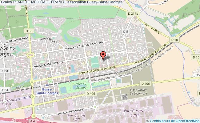 plan association Planete Medicale France Bussy-Saint-Georges