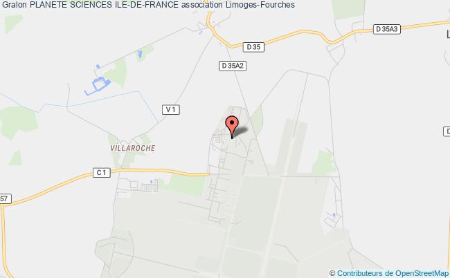 plan association Planete Sciences Ile-de-france Limoges-Fourches