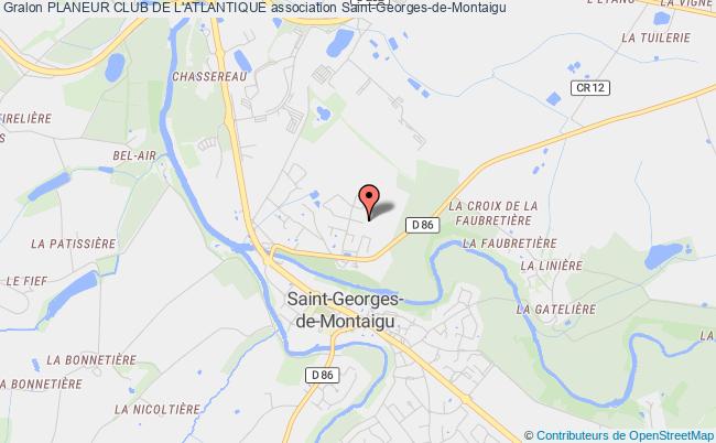 plan association Planeur Club De L'atlantique Saint-Georges-de-Montaigu