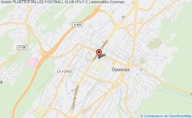 plan association Plastics VallÉe Football Club (p.v.f.c.) Oyonnax