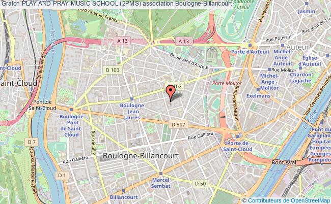 plan association Play And Pray Music School (2pms) Boulogne-Billancourt