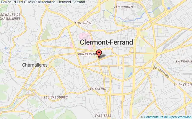 plan association Plein Champ Clermont-Ferrand
