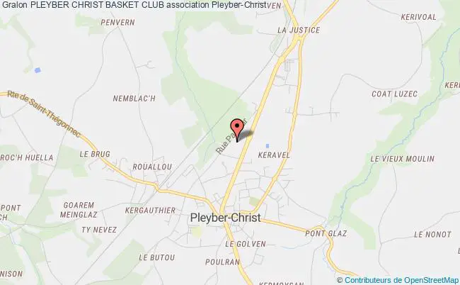 plan association Pleyber Christ Basket Club Pleyber-Christ