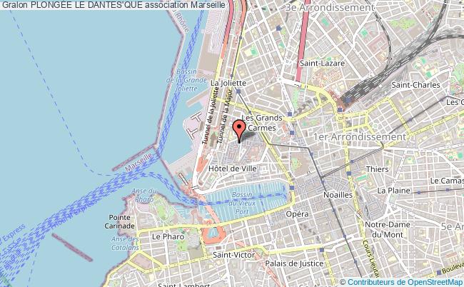 PLONGÉE LE DANTES'QUE