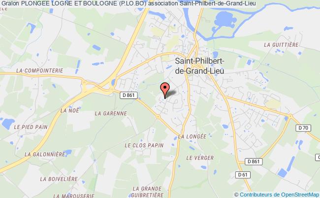 plan association Plongee Logne Et Boulogne (p.lo.bo) Saint-Philbert-de-Grand-Lieu