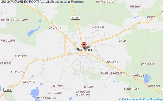 plan association Plouhinec Football Club Plouhinec