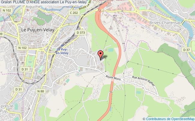 plan association Plume D'ange Le    Puy-en-Velay