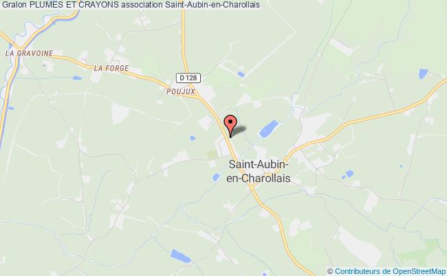 plan association Plumes Et Crayons Saint-Aubin-en-Charollais