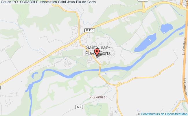 plan association P.o. Scrabble Saint-Jean-Pla-de-Corts