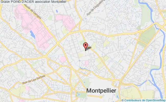 plan association Poing D'acier Montpellier