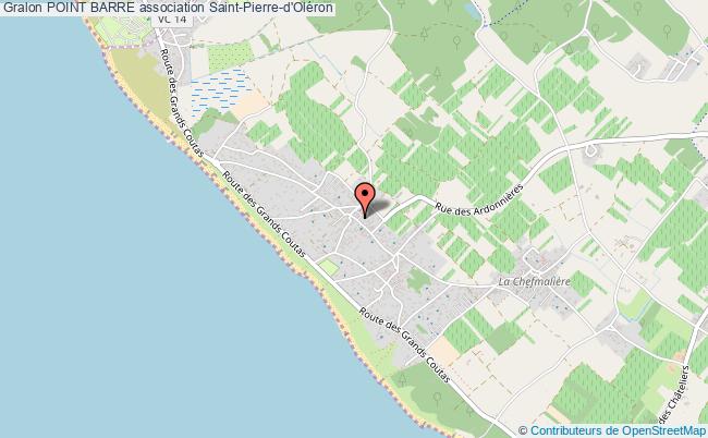 plan association Point Barre Saint-Pierre-d'Oléron