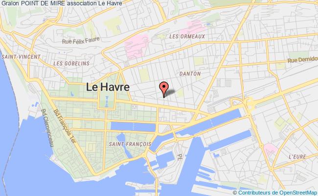 plan association Point De Mire Le    Havre