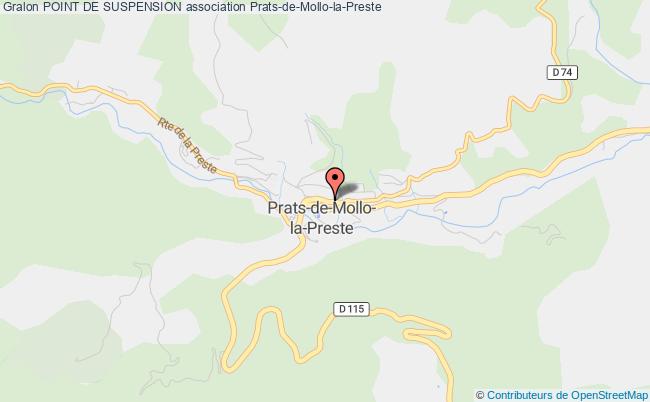 plan association Point De Suspension Prats-de-Mollo-la-Preste