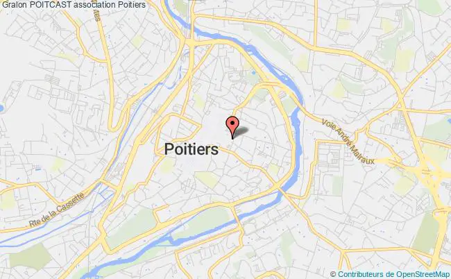 plan association Poitcast Poitiers