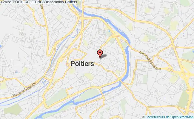 plan association Poitiers Jeunes Poitiers