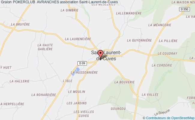 plan association Pokerclub  Avranches Saint-Laurent-de-Cuves
