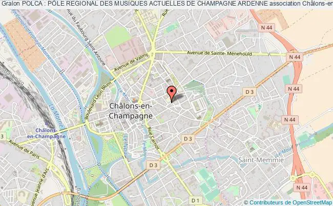 plan association Polca : PÔle Regional Des Musiques Actuelles De Champagne Ardenne Châlons-en-Champagne