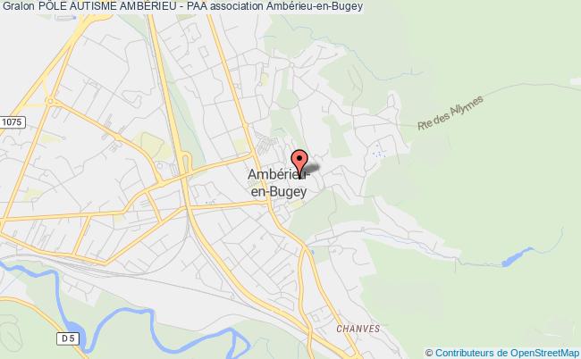 plan association PÔle Autisme AmbÉrieu - Paa Ambérieu-en-Bugey