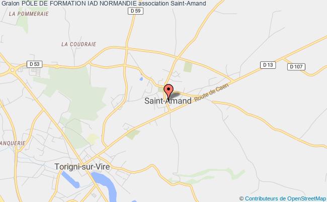 plan association PÔle De Formation Iad Normandie Saint-Amand