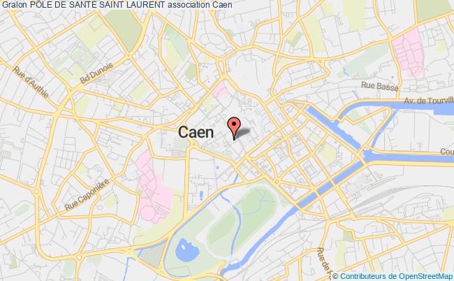 plan association PÔle De SantÉ Saint Laurent Caen