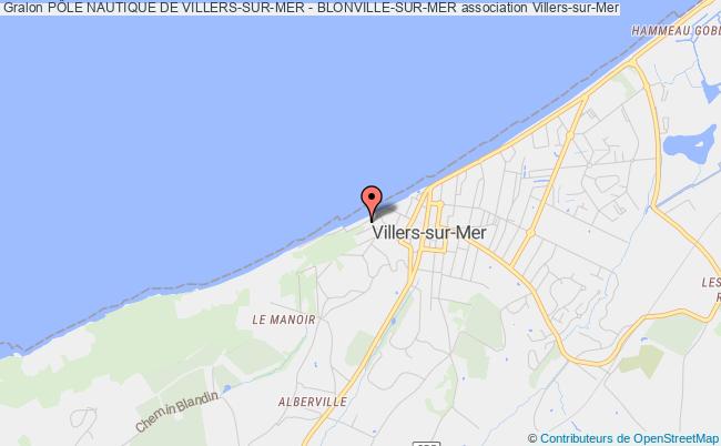 plan association PÔle Nautique De Villers-sur-mer - Blonville-sur-mer Villers-sur-Mer