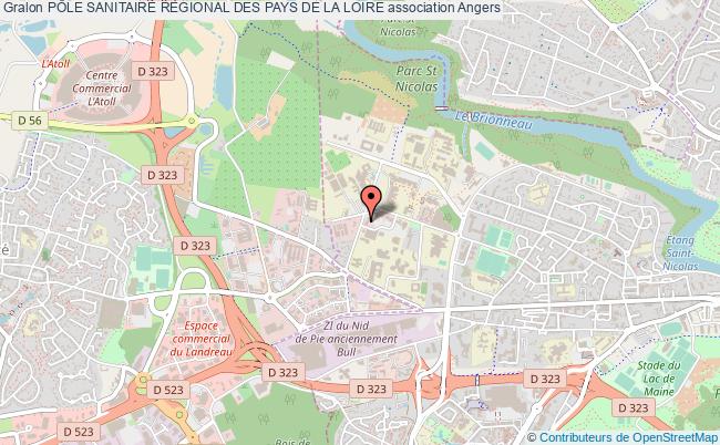 plan association PÔle Sanitaire Regional Des Pays De La Loire Angers