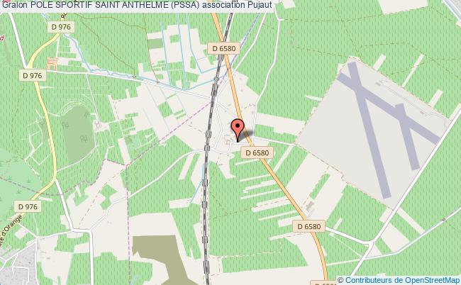 plan association Pole Sportif Saint Anthelme (pssa) Pujaut