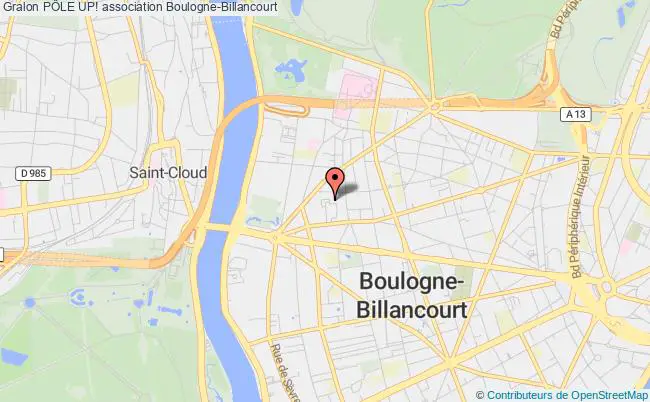 plan association PÔle Up! Boulogne-Billancourt