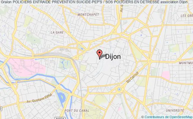 plan association Policiers Entraide Prevention Suicide-pep's / Sos Policiers En Detresse Dijon