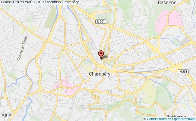 plan association Poly'lympique Chambéry
