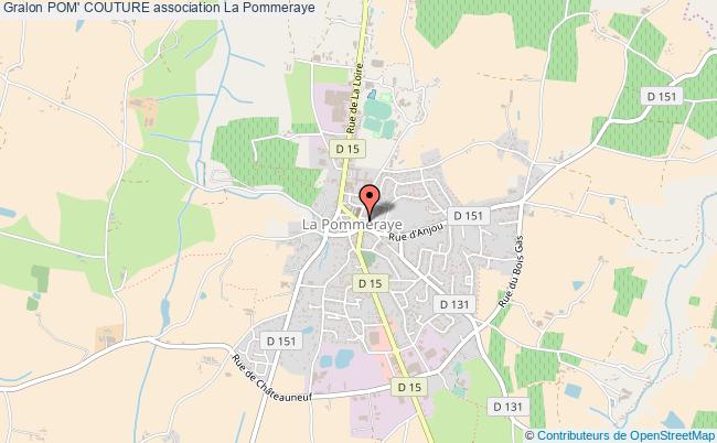 plan association Pom' Couture Mauges-sur-Loire