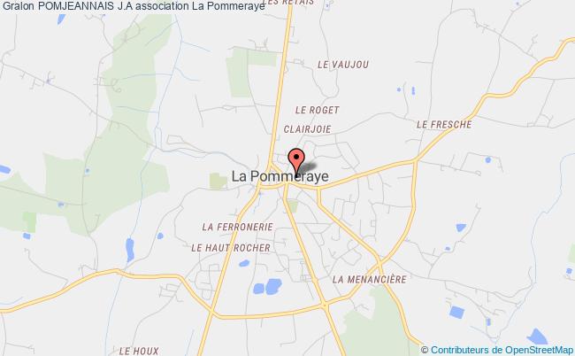 plan association Pomjeannais J.a Mauges-sur-Loire