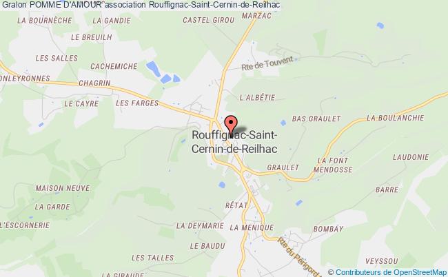 plan association Pomme D'amour Rouffignac-Saint-Cernin-de-Reilhac