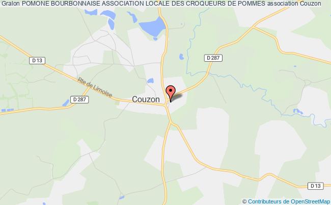 plan association Pomone Bourbonnaise Association Locale Des Croqueurs De Pommes Couzon