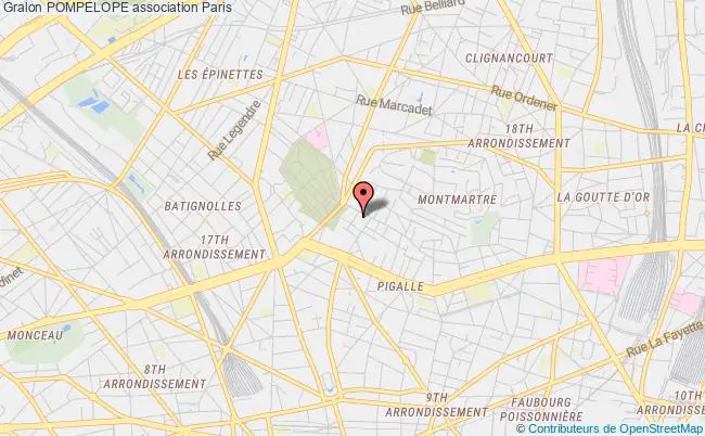 plan association Pompelope Paris