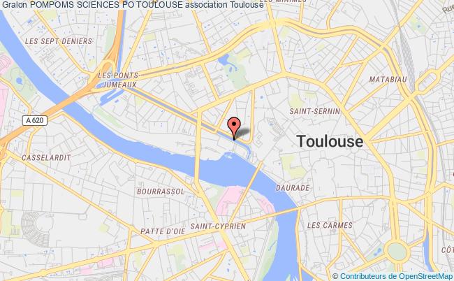plan association Pompoms Sciences Po Toulouse Toulouse