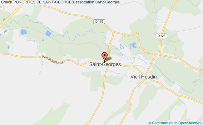 plan association Pongistes De Saint-georges Saint-Georges