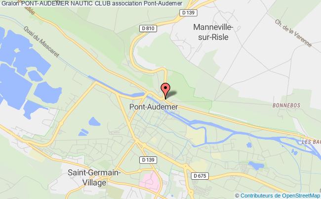 plan association Pont-audemer Nautic Club Pont-Audemer