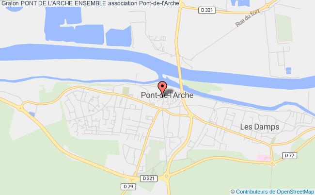 plan association Pont De L'arche Ensemble Pont-de-l'Arche