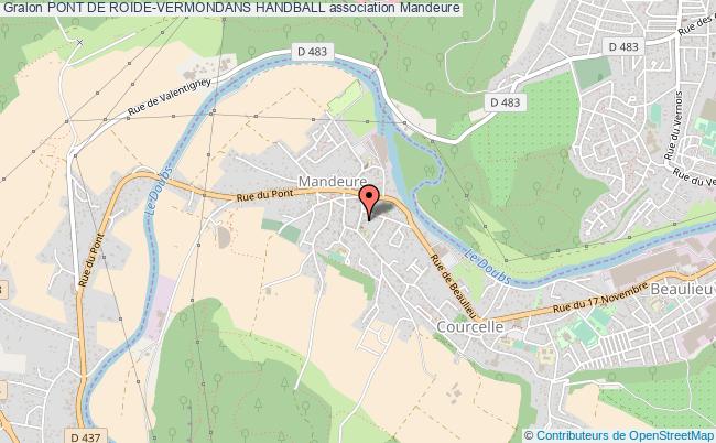 PONT DE ROIDE-VERMONDANS HANDBALL