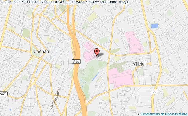 plan association Pop Phd Students In Oncology Paris-saclay Villejuif