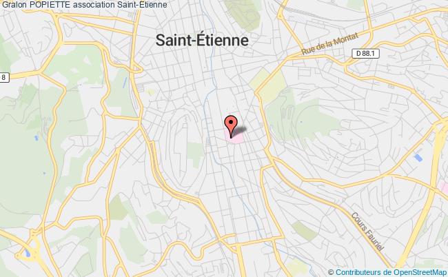 plan association Popiette Saint-Étienne